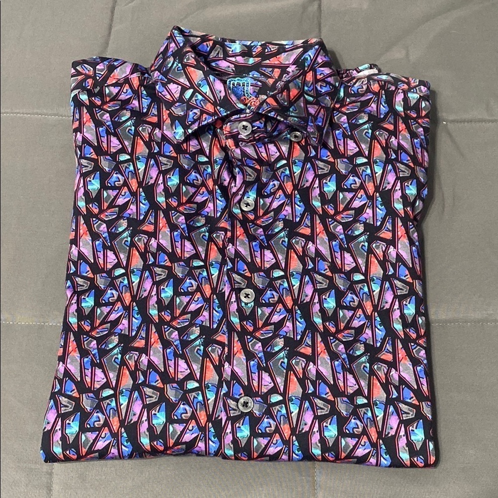 Luchiano Visconti long sleeved men’s shirt. Size Large